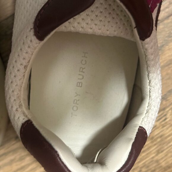 Tory Burch Kick Trainer Sneaker Size 8.5 - Picture 2 of 4